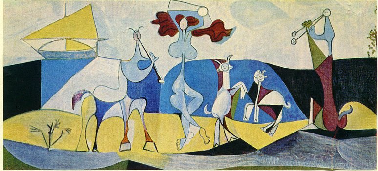 Picasso La joie de vivre