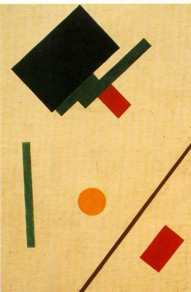 Kazimir Malevich_Suprematist composition - 1915
