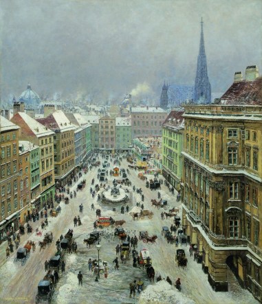 THEODOR VON HÖRMANN, The Neuer Mark in Vienna, 1895