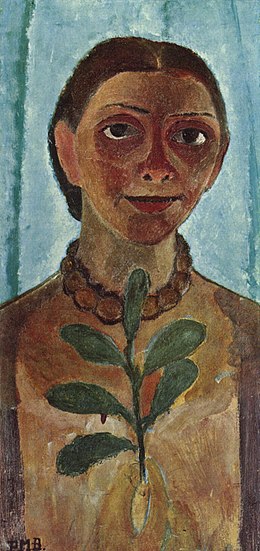 Paula Modersohn-Becker_Self-Portrait with Camellia Branch